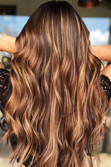 If you can't let go of having some light dimension in your hair, highlights or balayage are safer options than returning to platinum. Hair Color 2017/ 2018 - Chestnut Brown With Carmel Blonde ...
