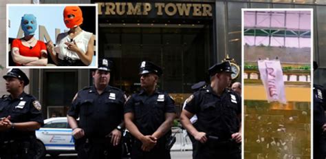 Trump Tower Wegen Pussy Riot Abgeriegelt Szene Heuteat