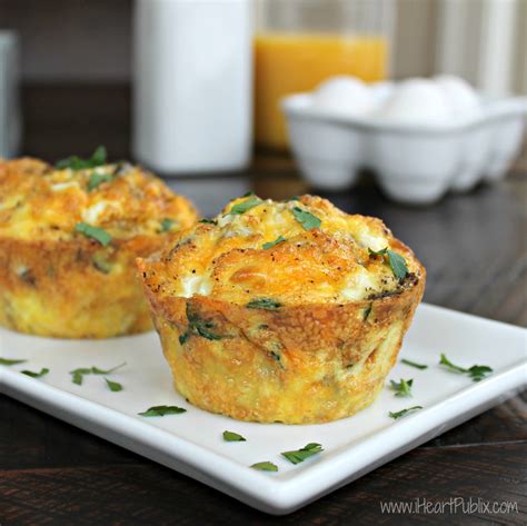 Egg Muffins With Farmland Homestyle Sausage Spinach And Mushrooms Big