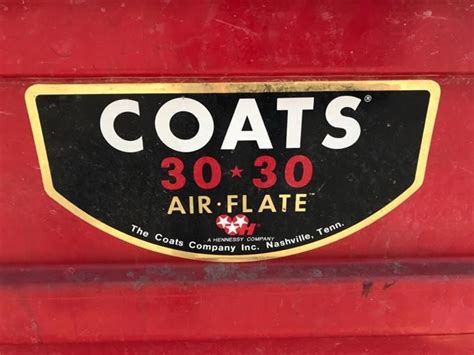 Coats apx90 tire changer for runflats tire. Coats 30-30 Air Operated Tire Changer BigIron Auctions