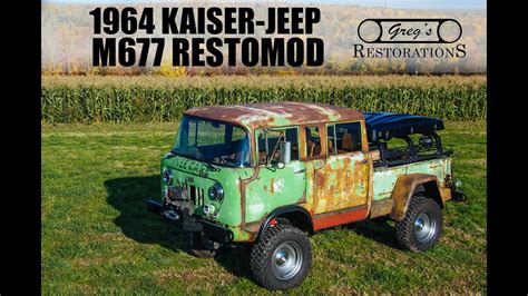 1964 Kaiser Jeep Forward Control M677 Restoration Youtube