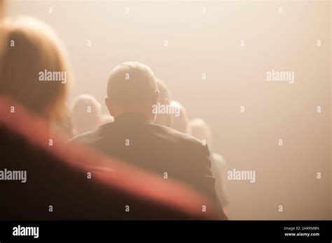 Audience Watching A Performance Stock Photo Alamy