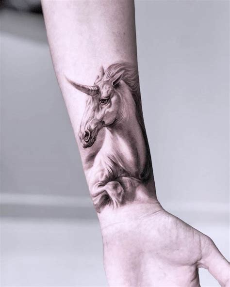 25 Gorgeous Unicorn Tattoos To Embrace Your Magic Within