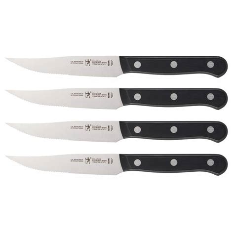 Henckels Solution 4 Piece Steak Knife Set And Reviews Wayfair