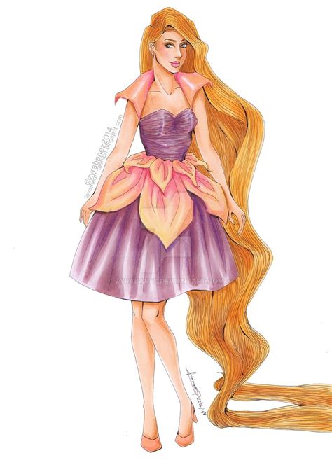 Fashion Illustration On Deviantart Disney Princess