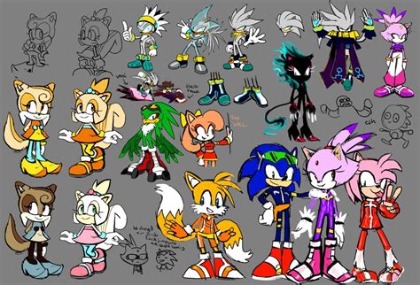 Prototypes By Knockabiller On Deviantart Sonic The Hedgehog Silver The