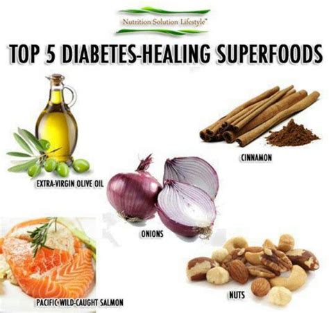 top 5 diabetes super foods health and wellness