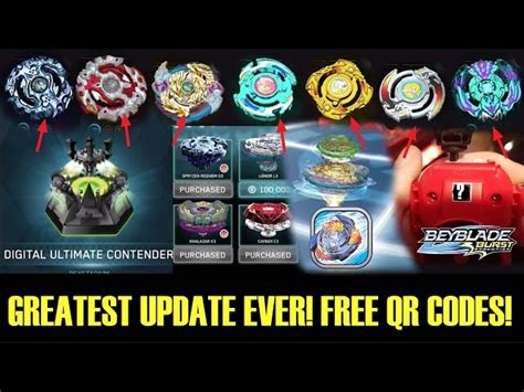 Beyblade burst app gameplay qr code ベイブレードバーストアプリ so for this video, we actually show off the code for spryzen s3! GREATEST UPDATE EVER! FREE QR CODE! LUNIOR L3 CAYNOX C3 ...