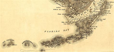 A lot of south florida used to be covered by a swamp called the everglades. The Florida Keys, 1859