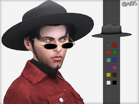 The Sims Resource Fedora Hat