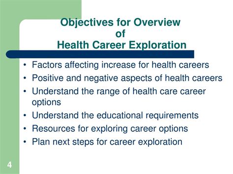 Ppt Exploring Health Careers Powerpoint Presentation Free Download