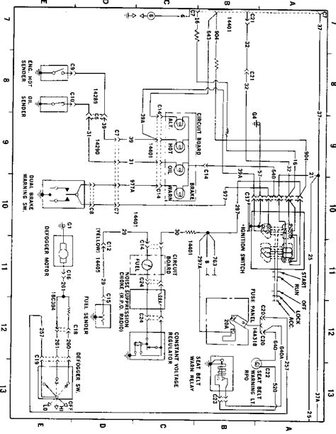 Diagram 1973 73 Ford Maverick Electrical Wiring Diagrams Original