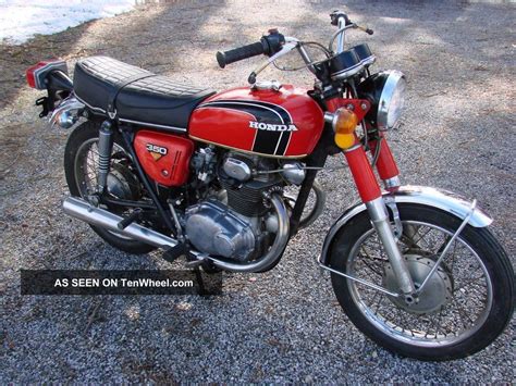 1972 Honda Cb350 Twin Cylinder Motorcycle Looks And Runs Well Ride Or