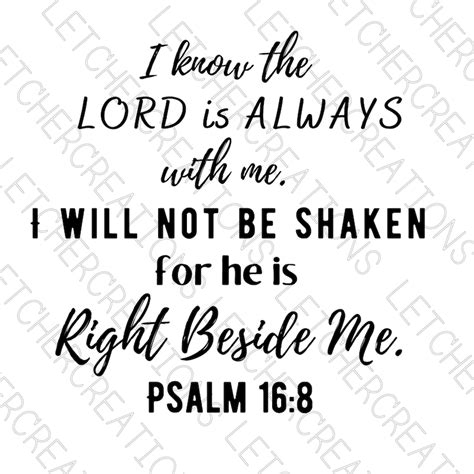 Psalm 168 Digital Files Svg Png And  For Instant Download Etsy