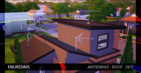 Antennas Roof Set Enure Sims