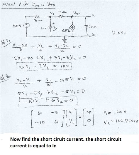 Solved Obtain The Thevenin And Norton Equivalent Circuits At