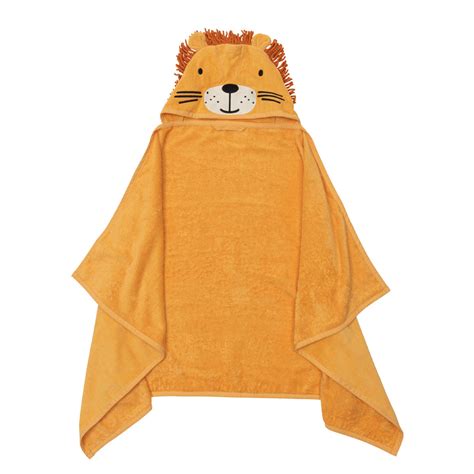 Kids Lion Hooded Towel Kidbhoode21d Pillow Talk