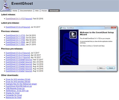 Eventghost Automation Tool