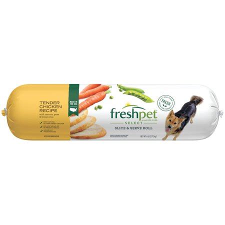 As a dog owner you. Freshpet Healthy & Natural Dog Food, Fresh Chicken Roll ...