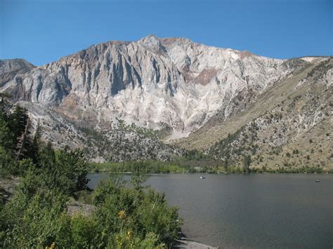 Laurel Mountain From The Shores Of Convict Lake Sierra Eastside