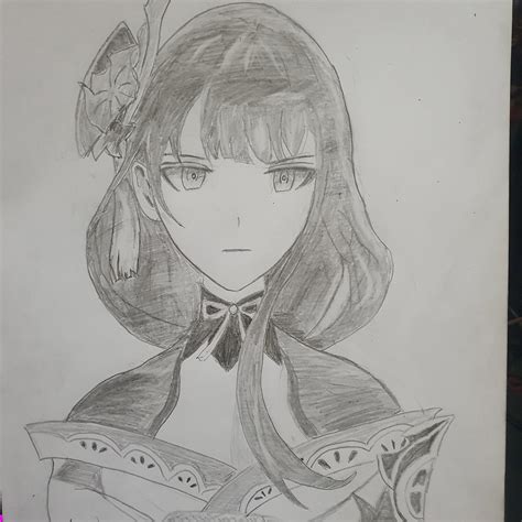 1st Time Draw Anime My 1st 5 Char Rraidenmains