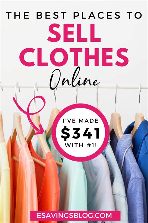 The Best Places To Sell Your Clothes Online Esavingsblog Things To