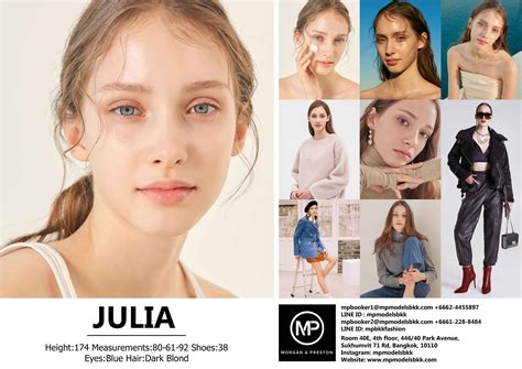 Julia Model Morgan And Preston Model Agency Bangkok