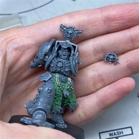 Space Wolves Rune Priest With Terminator Armor Conversion Using The