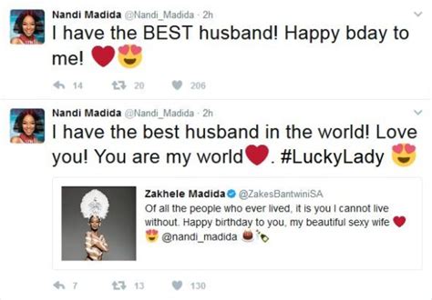 Sweet Zakes Bantwini Shares Beautiful Bday Message To Wife Nandi