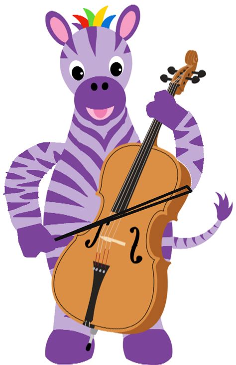 Baby Monet The Zebra Playing The Cello By Impingupingu On Deviantart