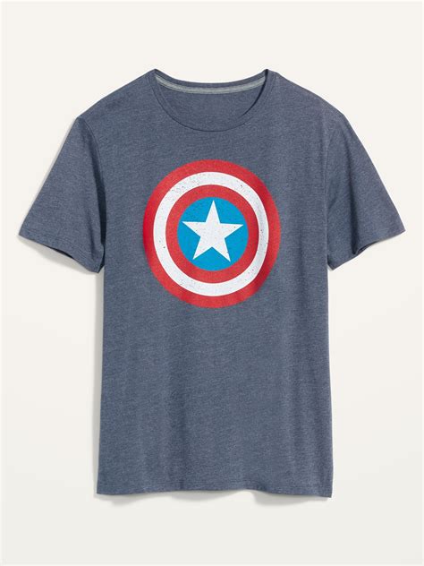 Marvel™ Captain America Graphic Gender Neutral T Shirt For Adults Old Navy