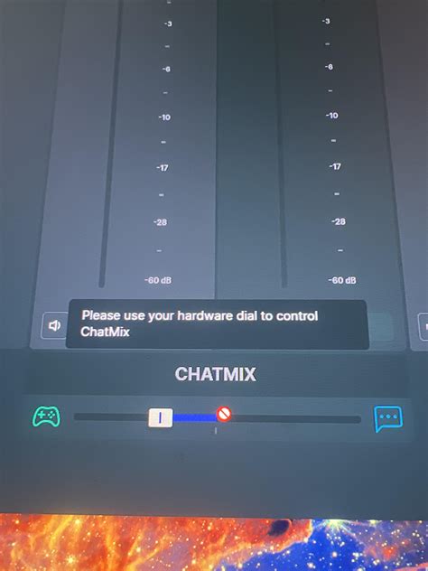 I Am For Some Reason No Longer Able To Adjust My Chatmix More In