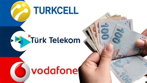 Turkcell Vodafone ve Türk Telekom hat sahibi herkesi ilgilendiriyor
