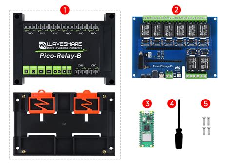 Raspberry Pi Pico W Relay Kit Hitechchain