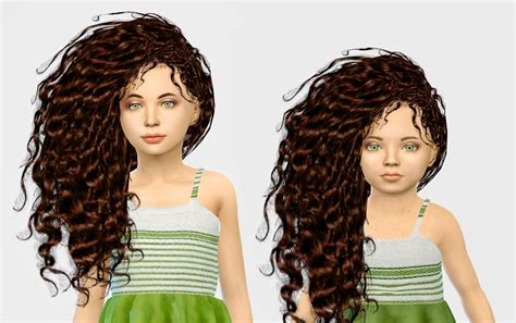 Sims 4 Hairs ~ Simiracle Gramssims Bellatrix Hair Retextured