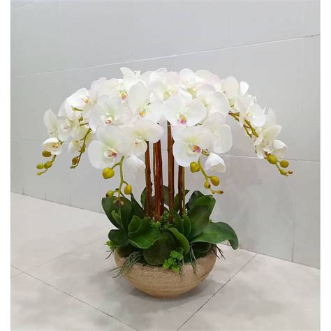 #tutorial percuma gubahan orkid 6 tangkai follow fb ila arieff like page orkid by azzcraft share terbanyak dapat gift. Bunga Orkid Latex 6 Kuntum Artificial Fake Flower ...