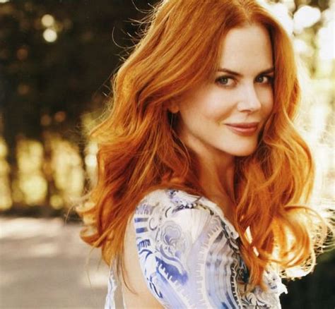 Nicole Kidman Red Hair