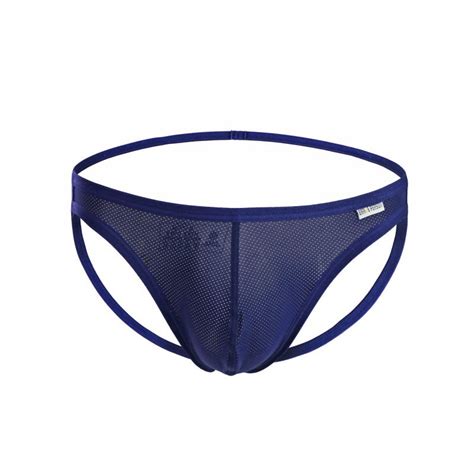Men Sexy Soft Backless Gay Underwear Male G String Jockstrap Comfortable Penis Pouch Erotic