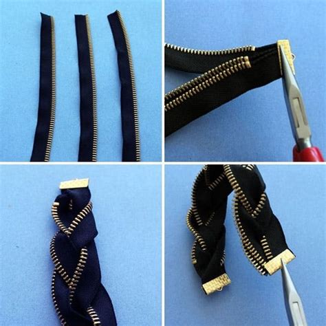 5 Ways To Turn Zippers Into Awesome Arm Candy In 2020 Zipper Bracelet