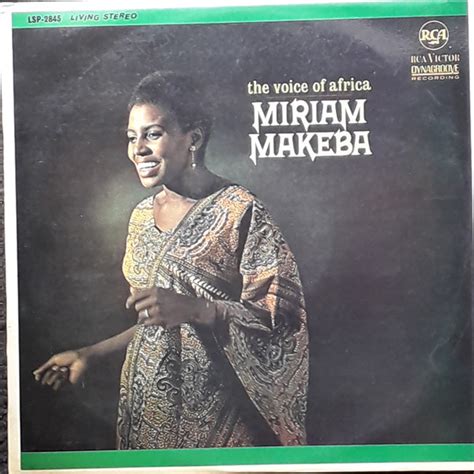 Miriam Makeba The Voice Of Africa 1964 Vinyl Discogs