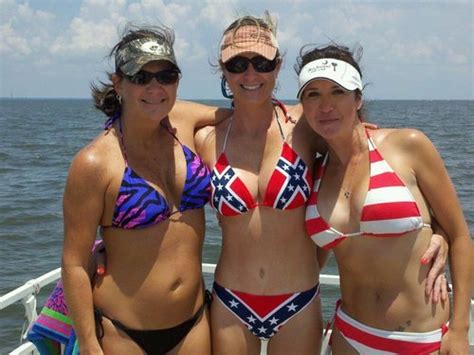 Confederate Flag Bikinis