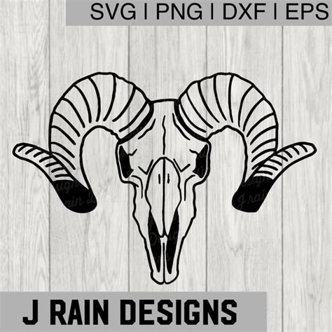 Ram Svg Rain Design Bird Clipart Ram Skull Bull Skulls Vinyl