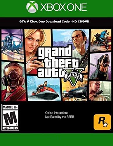 Grand Theft Auto V Xbox One Xbox Store Download Code No Cddvd