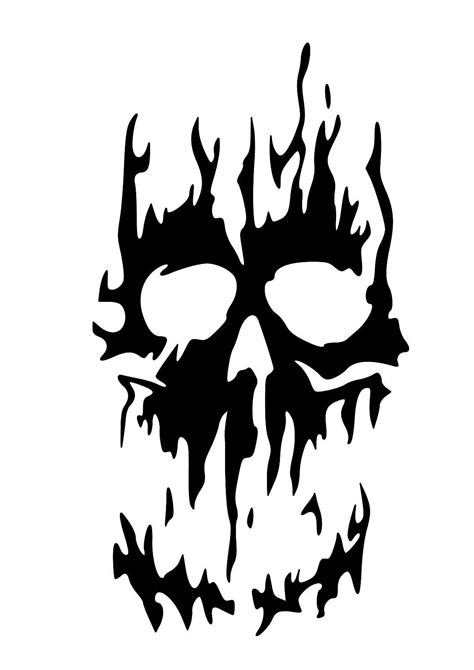 Airbrush Skull Templates