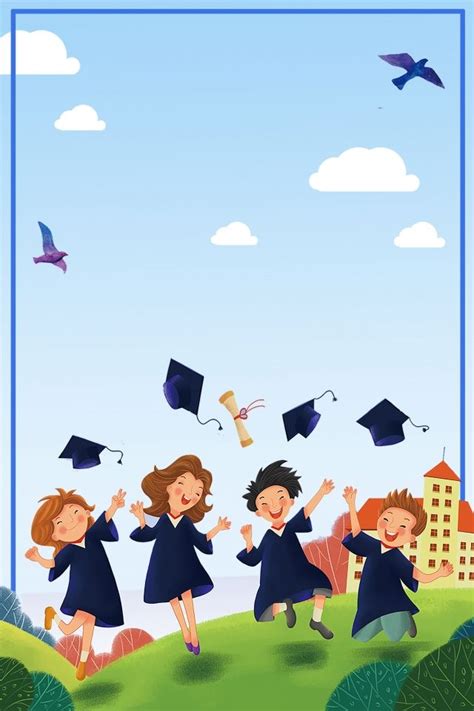 Graduation Background Designs For Kids