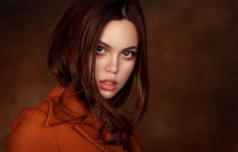 Wallpaper look girl portrait Sergei Timashev for mobile and desktop section девушки