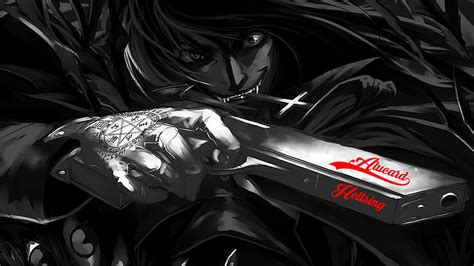 Anime Hellsing Hd Wallpaper Hellsing Alucard Anime Manga Alucard Hot