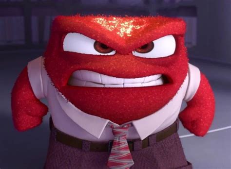 Anger Is A Major Character In The 2015 Disney•pixar Animated Feature Film Inside Out He Is One