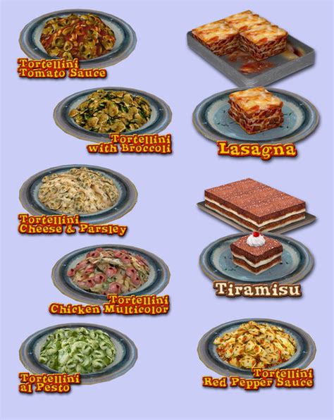 Italian Food By Exnem Liquid Sims
