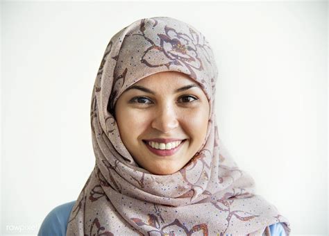Islamic Woman Portrait Looking At Camera Premium Image By Rawpixel